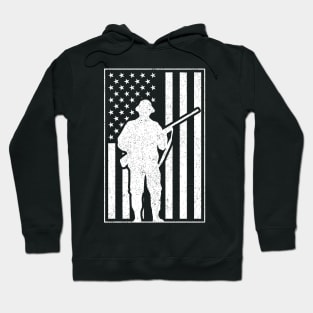 Hunter Hunting Flag Hoodie